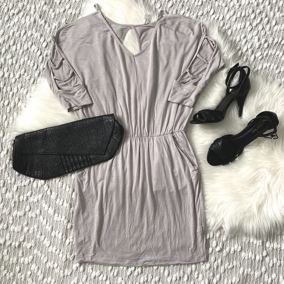 Grey Party Dress - Picture 1 of 6